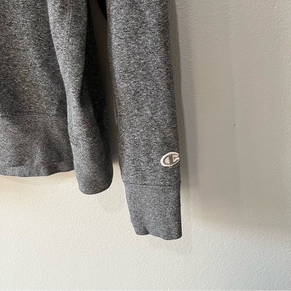 CHAMPION- Crewneck Dark Grey Casual Sweater Size L - Picture 3 of 4